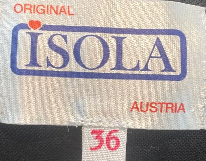 Robes: Wunderschönes Trachtenkleid Dirndl ISOLA AUSTRIA Blau GR. 36 – D'occasion à Flums par Flumsantik 5