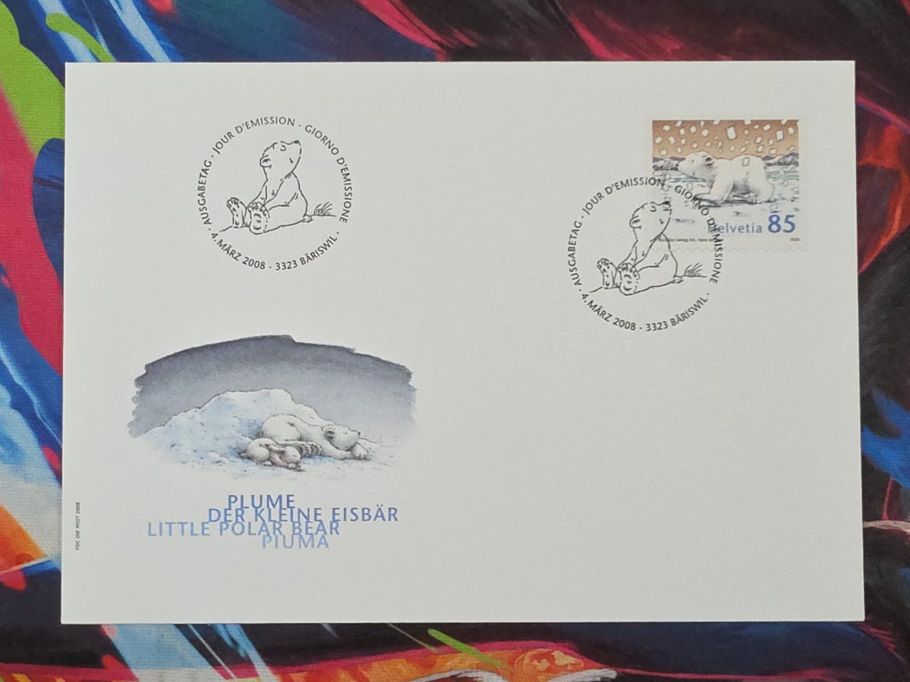 Tutti i francobolli: CL30 Enveloppe + Timbre Suisse 2008 – Usato da Cousset venduto da Patrick_Collections