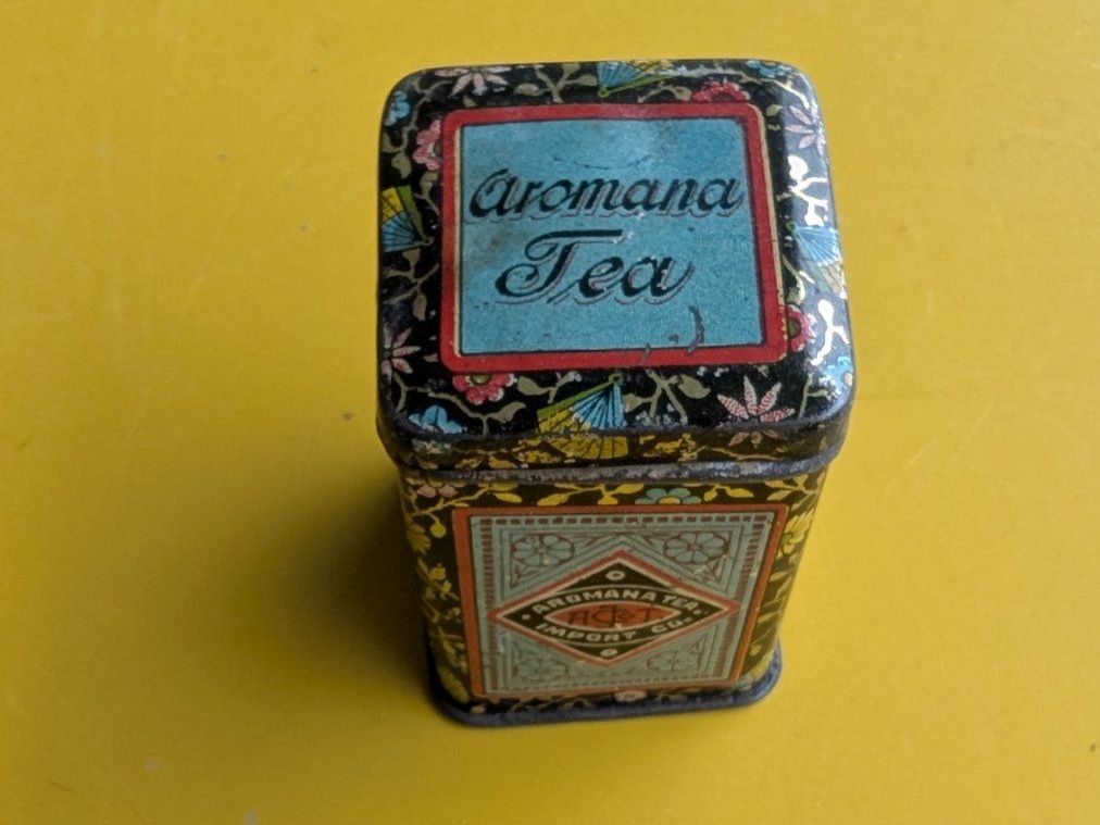 Pots: Blechdose Aromana Tee antik und rar – D'occasion à Mönchaltorf par Blechfreund 2