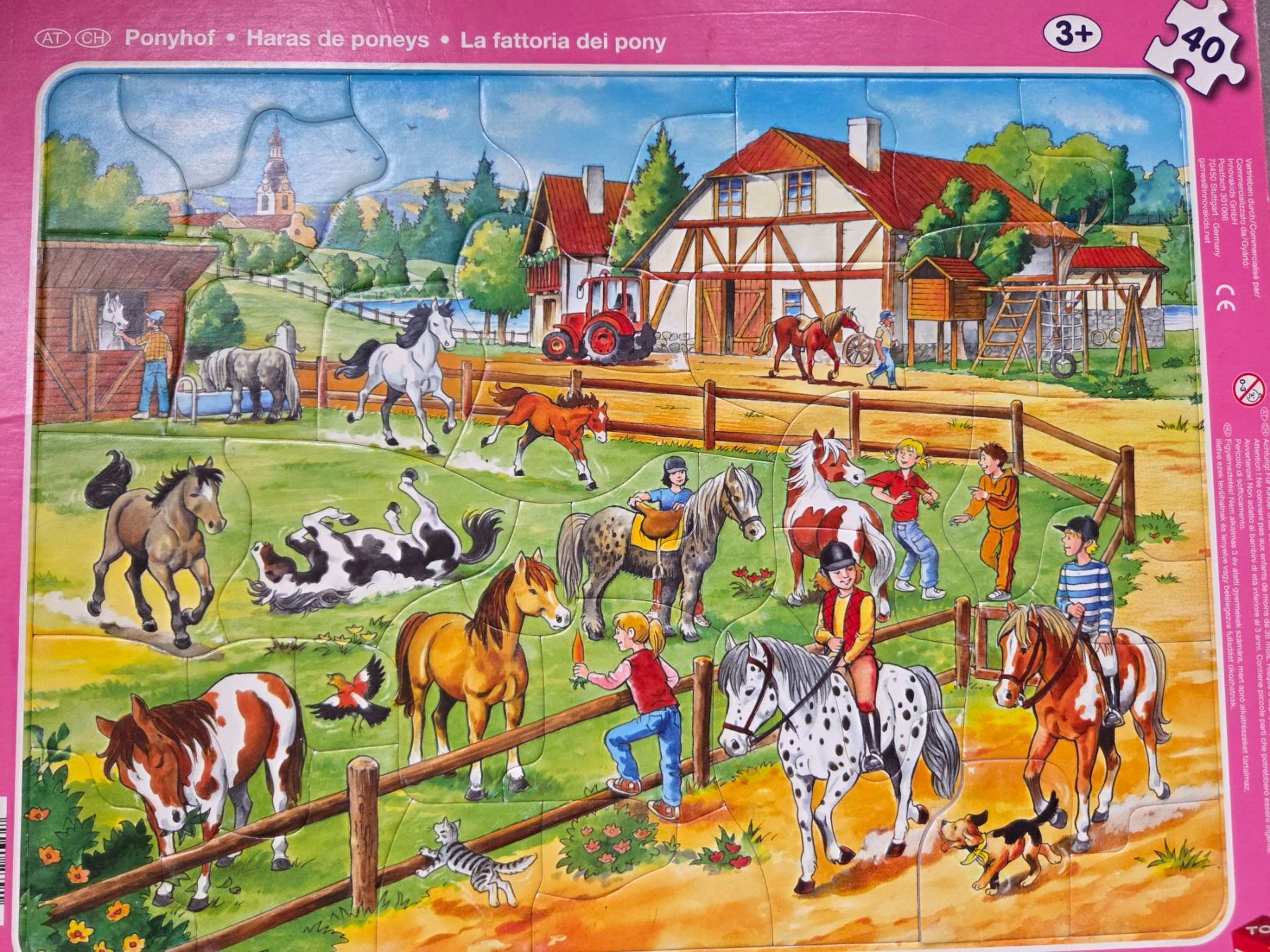 Puzzles: Ponyhof Puzzle  40 Teile – Gebraucht aus Wiesendangen von thawacc 3