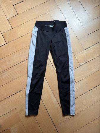 Sport Leggings schwarz-grau S