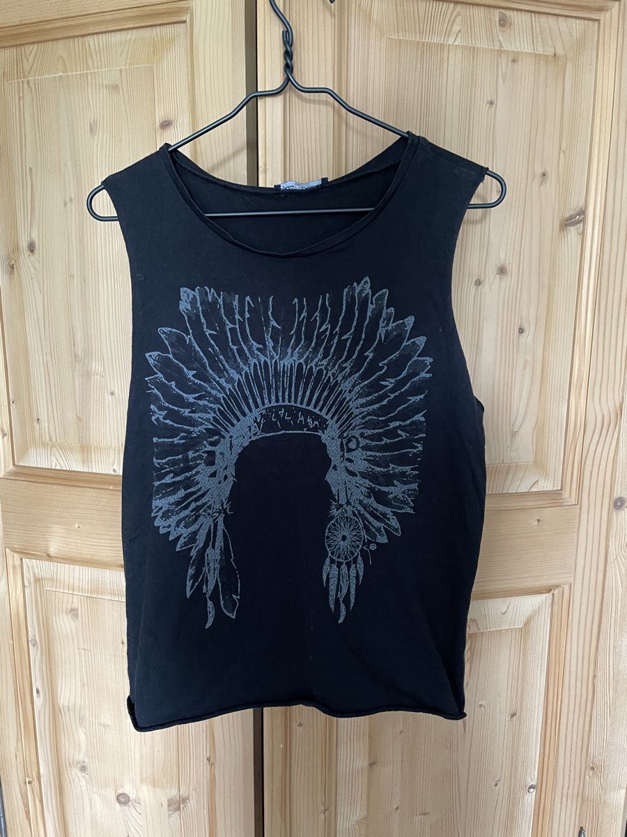 Top: Schwarzes Sommer Top Tank Top – Usato da Adliswil venduto da sel_s6cw