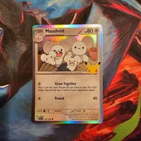 Pokemon Maushold EN 30C 125/128 Holo