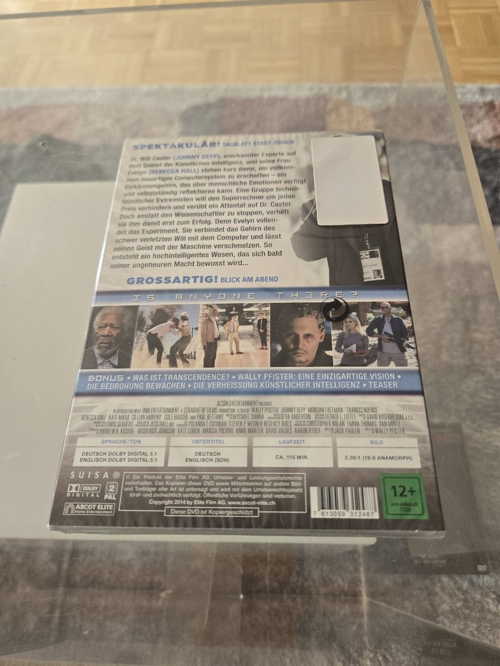 Tutti i DVDs: Transcendence DVD Neu – Nuovo e nell'imballaggio originale da Bussigny venduto da Kfdlt 1
