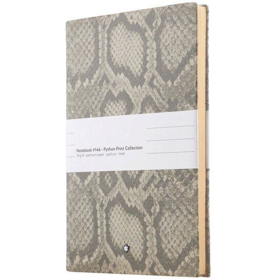 Montblanc Blocchi: NEU-MONTBLANC Notebook #146, Python Print, Roccia, lined-OVP – Nuovo e nell'imballaggio originale da Kilchberg ZH venduto da Luxury-Goods-CH 2