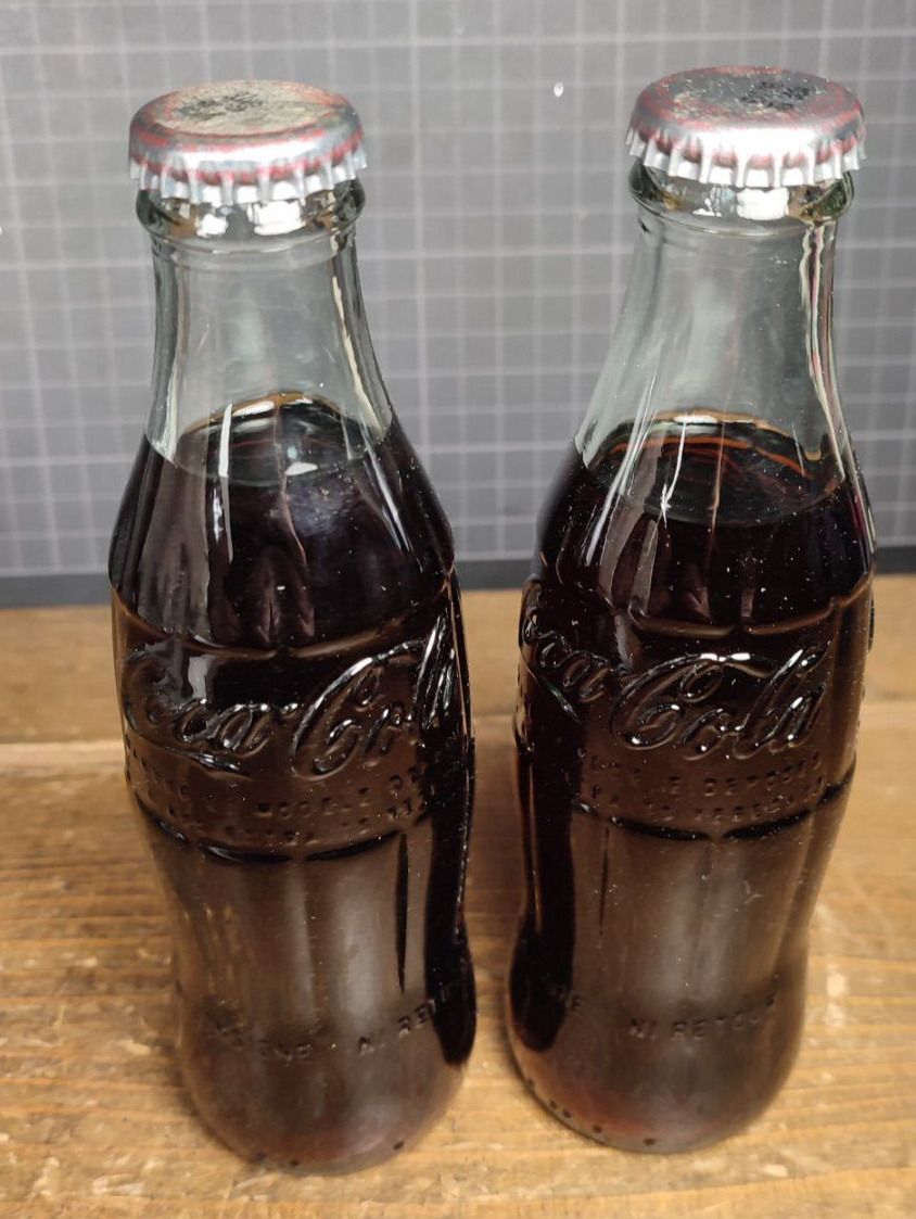 Flaschen: Wunderschöne COCA-COLA 1988  FLASCHE UNGEÖFFNET GLAS NR 5 – Gebraucht aus Gelterkinden von MYSTOREFORYOU4460