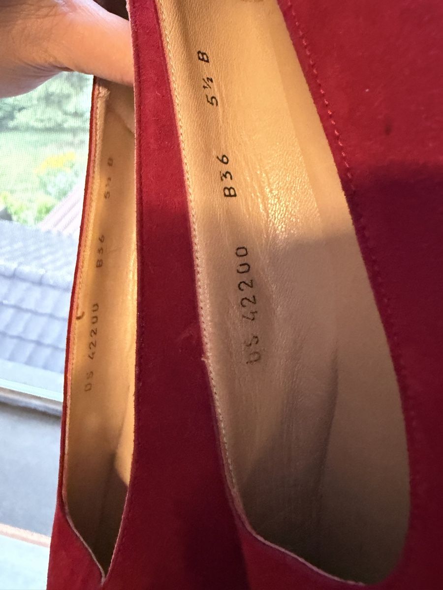 Salvatore Ferragamo Scarpe da donna: Salvatore Ferragamo Red Elegant Shoes – Usato da St.Josefen venduto da lop_lh8d 7