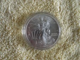 SCHÖNE LIBERTY SILBERMÜNZE VON 2009 - AMERICAN EAGLE