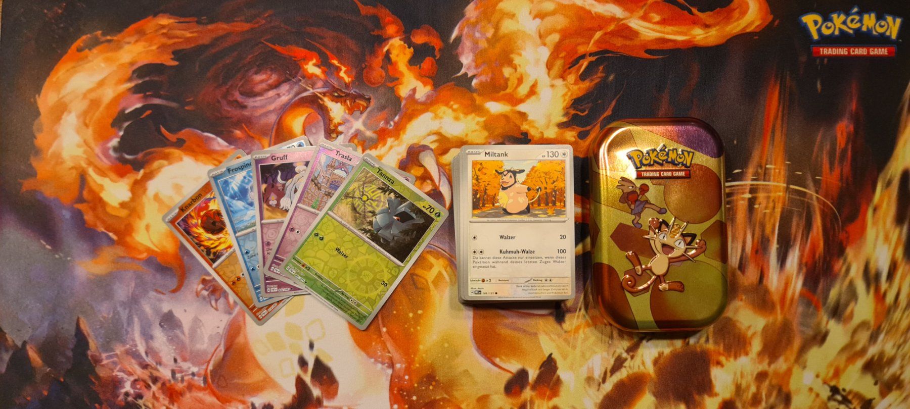 Pokémon Carte collezionabili: Pokémon Mini Tin - Komplett gefüllt! – Usato da Belp venduto da Lacorte