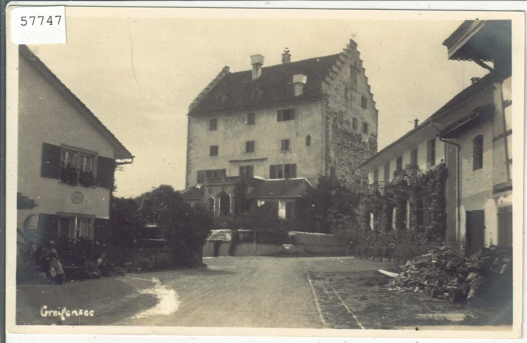 Cartoline postali: Greifensee - Dorfpartie – Usato da Ettingen venduto da Kartenplanet