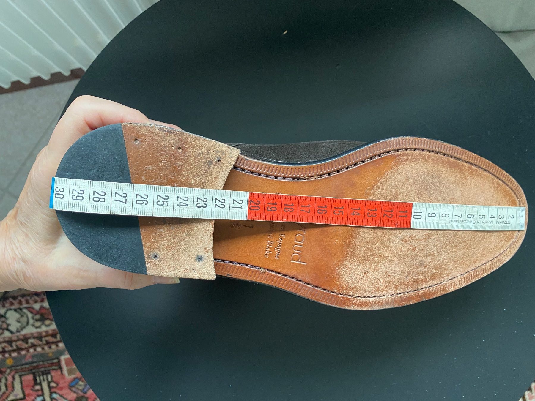 Scarpe da uomo: HEYRAUD Herren Wildleder Schnürschuhe – Nuovo (secondo la descrizione) da Besazio venduto da lionheart63 3