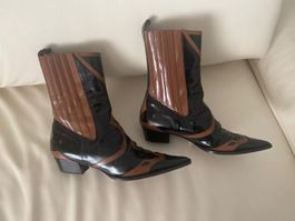 RARITÄT - edle DOLCE & GABBANA Stiefel, nero, 40