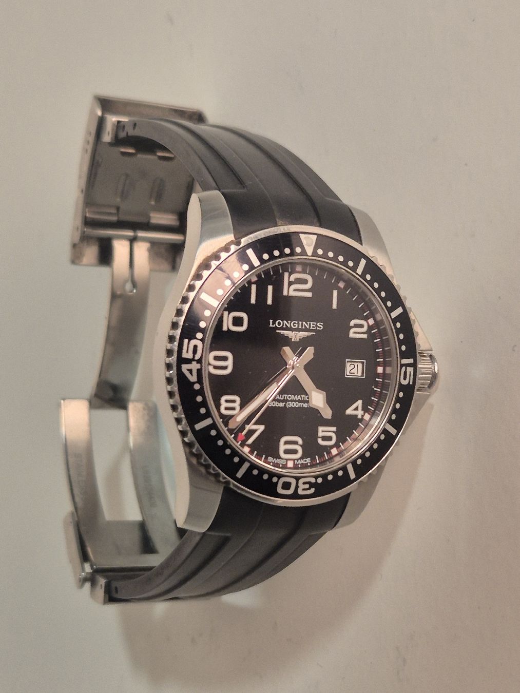 Longines Uhren: Longines HydroConquest Automatic 300 m – Herren Uhr – Gebraucht aus Thun von ThunerSammler