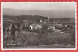 Aumont FR - Fotokarte 1953