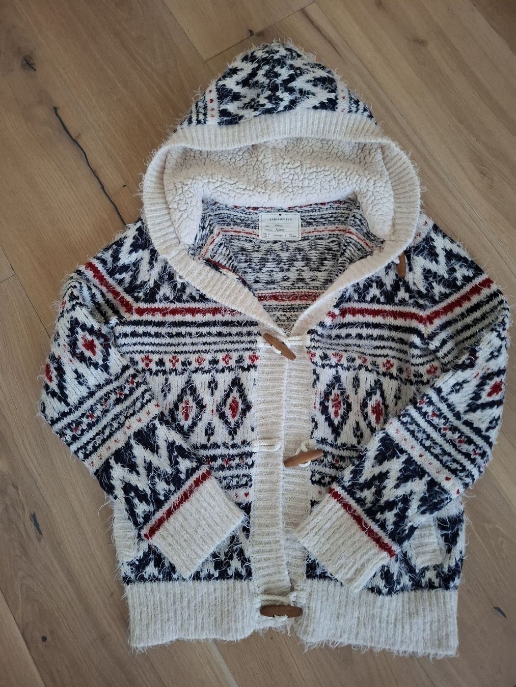 Maglioni & Felpe: Springfield Strickjacke mit Kapuze, Grösse S – Nuovo (secondo la descrizione) da Jenins venduto da kunzli88 2
