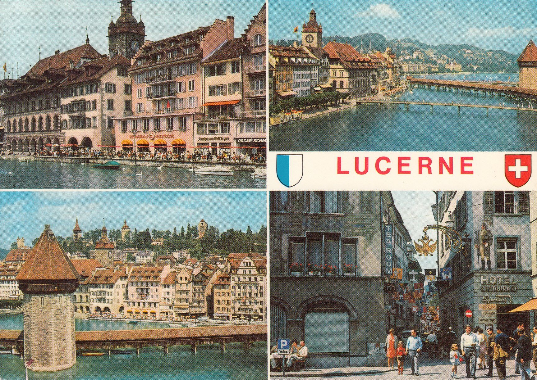 Cartoline postali: Luzern ca. 1970 – Usato da Bürglen TG venduto da StampGraf