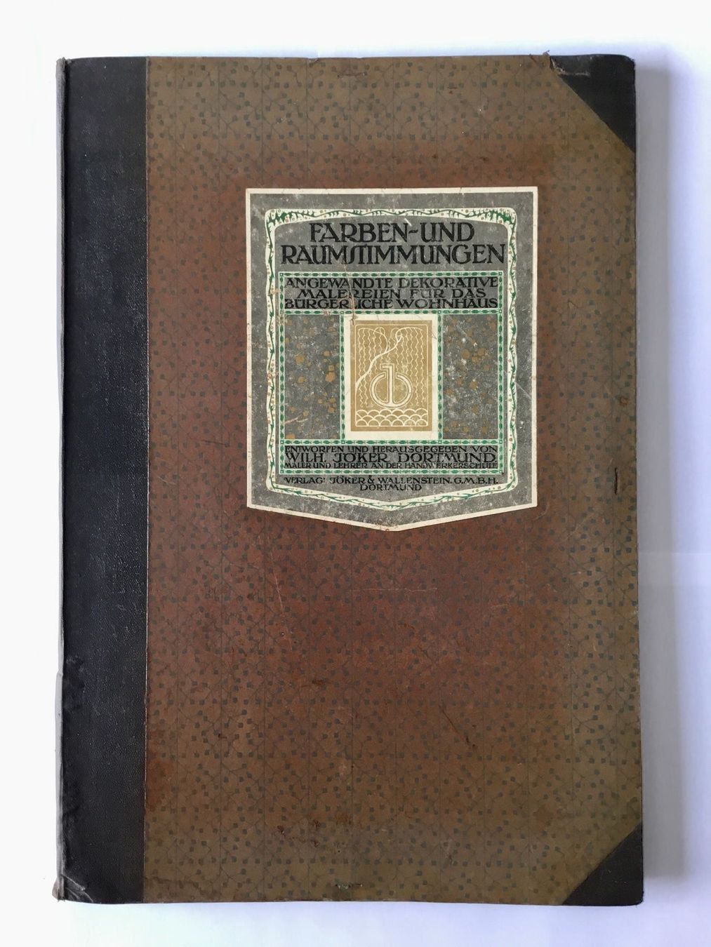 Bücher: Mappe mit Farbtafeln Wilh. Jöker 1908 | Dekorative Malereien – Gebraucht aus Eggersriet von Wiese61 1