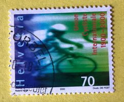 Nr.989 GESTEMPELT Radfahrer 2000   Siehe Original Fotos.  ﻿