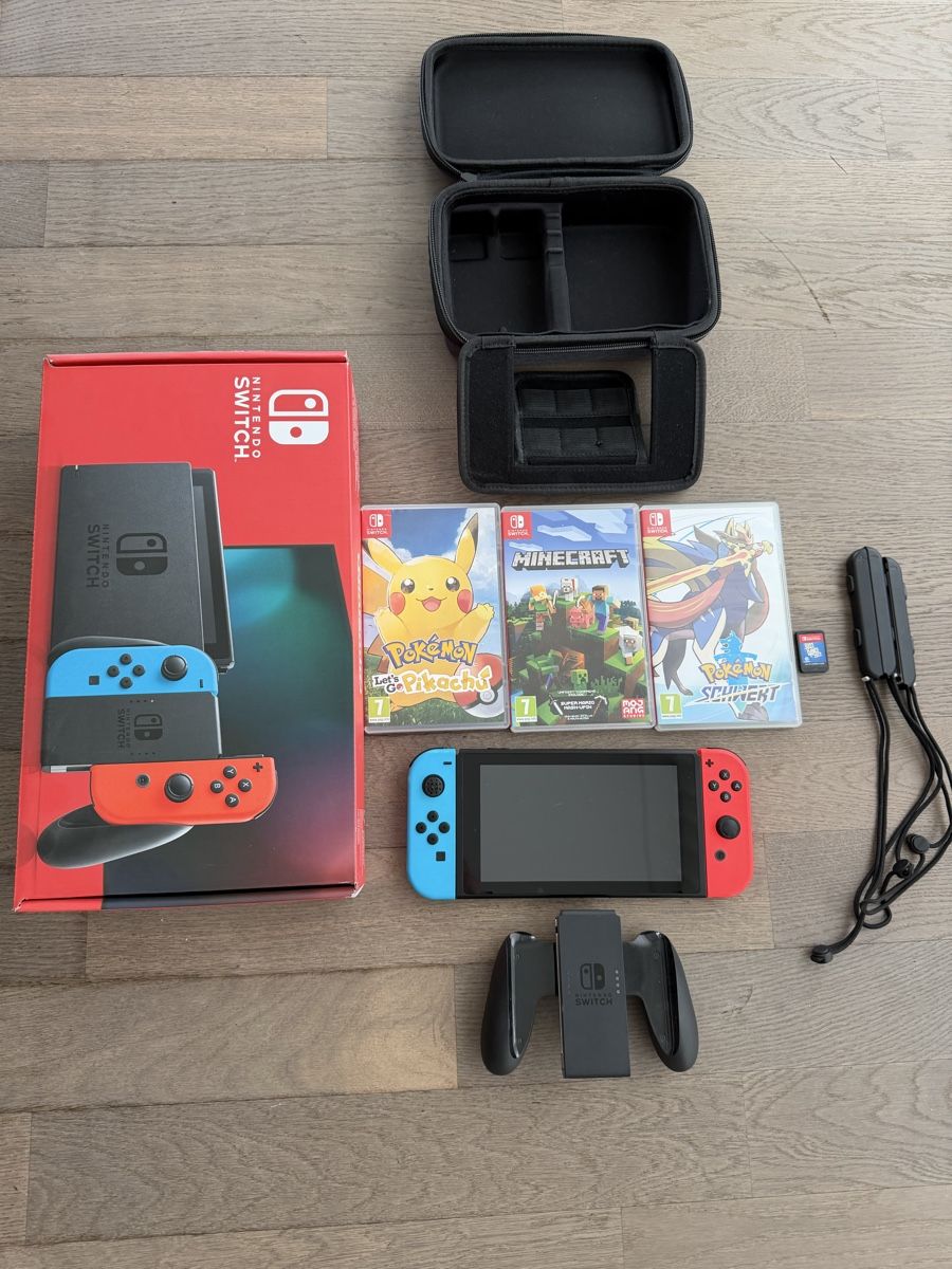 Nintendo Console: Nintendo Switch 1 mit Games – Usato da Steinhausen venduto da Gurbaz