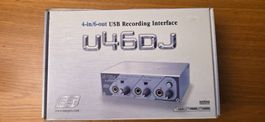 Audio 4-in/6-out USB Recording Interface  U46DJ