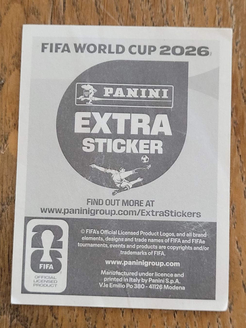 Panini Sammelbilder & Trading cards: Extra Sticker Bellingham – Gebraucht aus Kriens von KTP 1