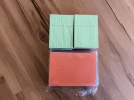 Karteikarten 500 Stk. gemischt farbig neu