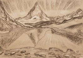100 Landschafts- und Natur Zeichnungen