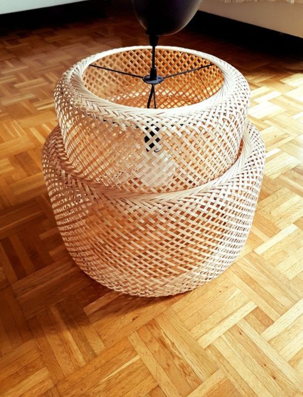 Lampen: Rattanlampe IKEA – Gebraucht aus Oberrieden von