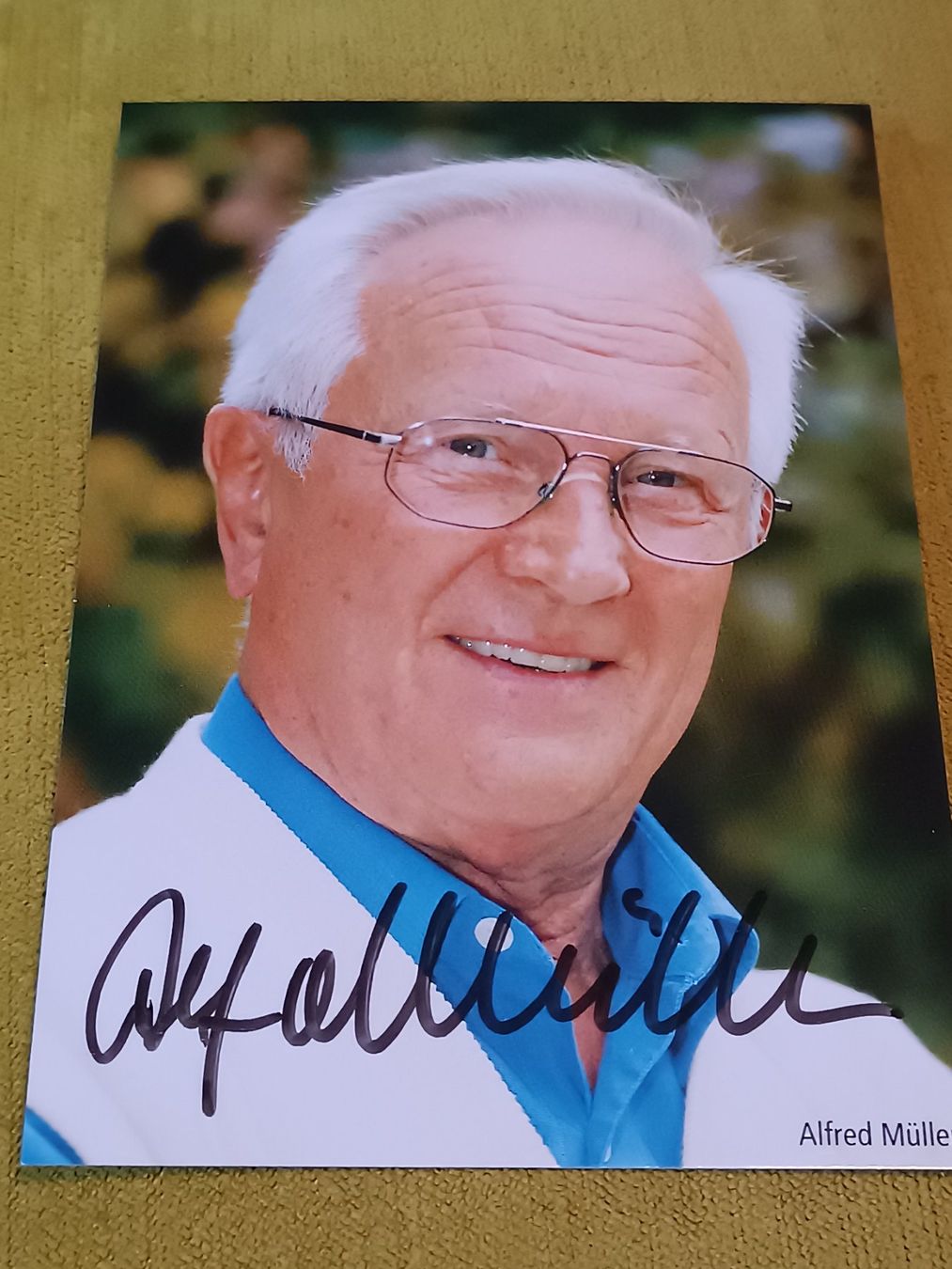 Autographes: Alfred Müller - 2010 verstorben - handsigniert – D'occasion à Menziken par Autogramme