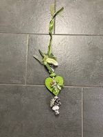 Weihnachtstürdeko ca. 55 cm lang aus Holz