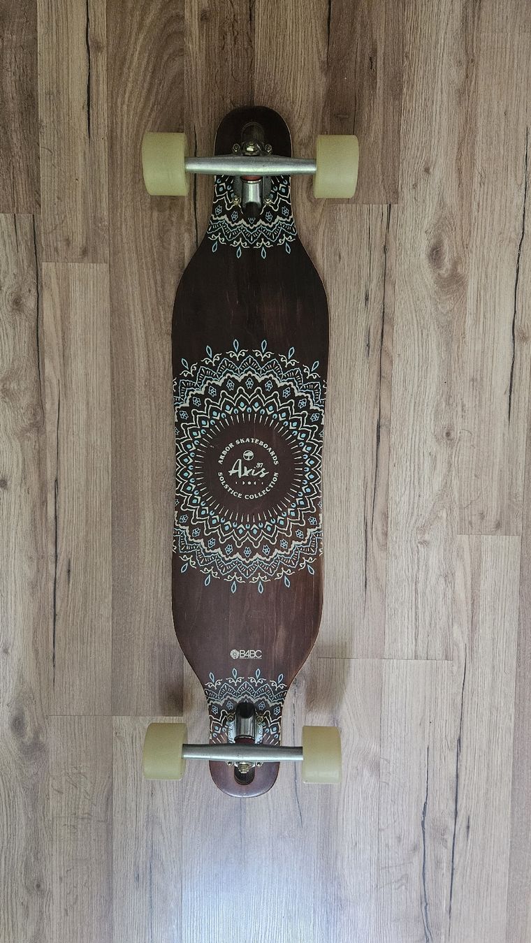 Arbor Skateboards: Arbor Axis Longboard Solistice Collection Holzoptik – Usato da Münsingen venduto da _chrissy_ 1