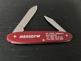 Vintage Taschenmesser mit Wenger Aufschrift