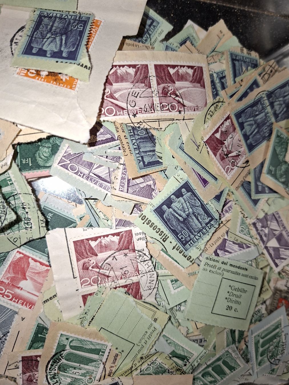 Tutti i francobolli: Briefmarken zum ablösen dubletten  – Usato da Balgach venduto da SIMEON27 5
