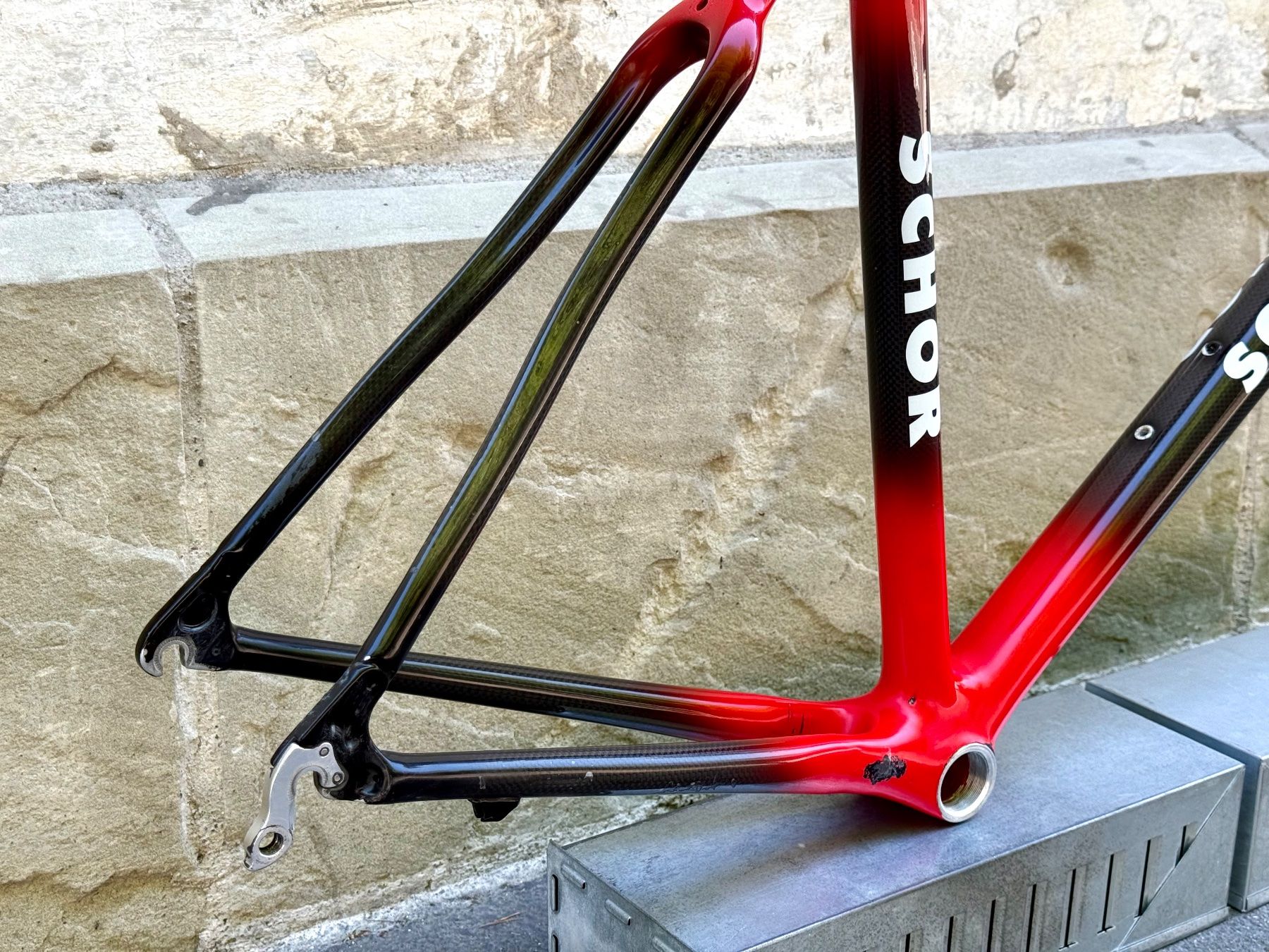 Scott Pezzi di ricambio: SCHOR Carbon Frameset Rahmen Size 55 TOPZUSTAND 2606 – Usato da Luzern venduto da bikeandbeltcom 5