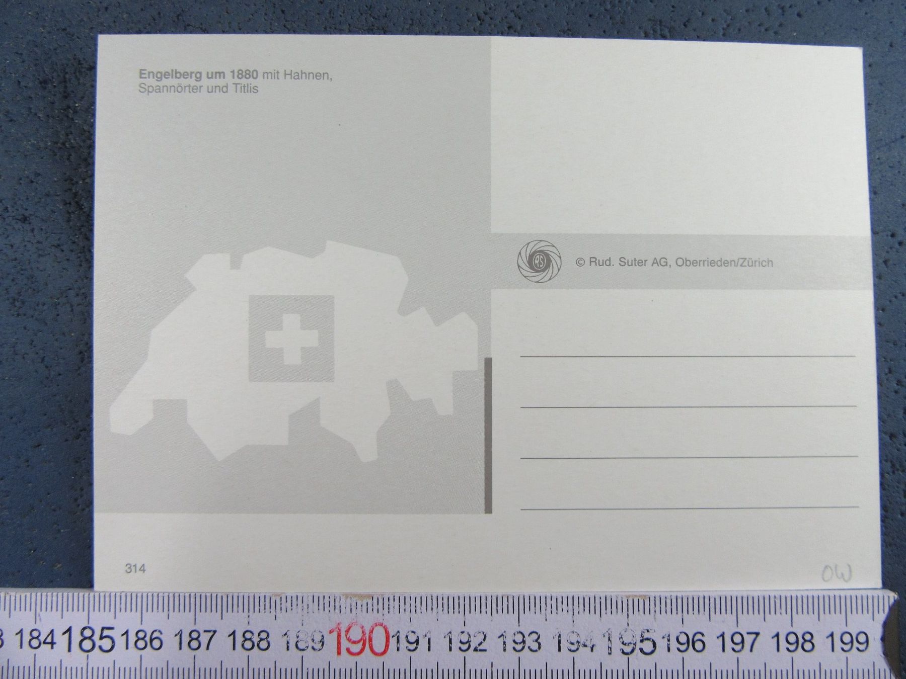 Cartoline postali: ENGELBERG UM 1880 AK-REPRO ONW – Usato da Ettingen venduto da Hausi4711 1