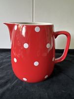 Rössler Swiss Design Krug, 2 Liter, rot mit Pünktli - Vintag