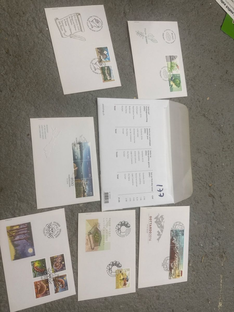 Couverts & Versandtaschen: Lot timbres enveloppe  – Gebraucht aus chalais von Lamarie88