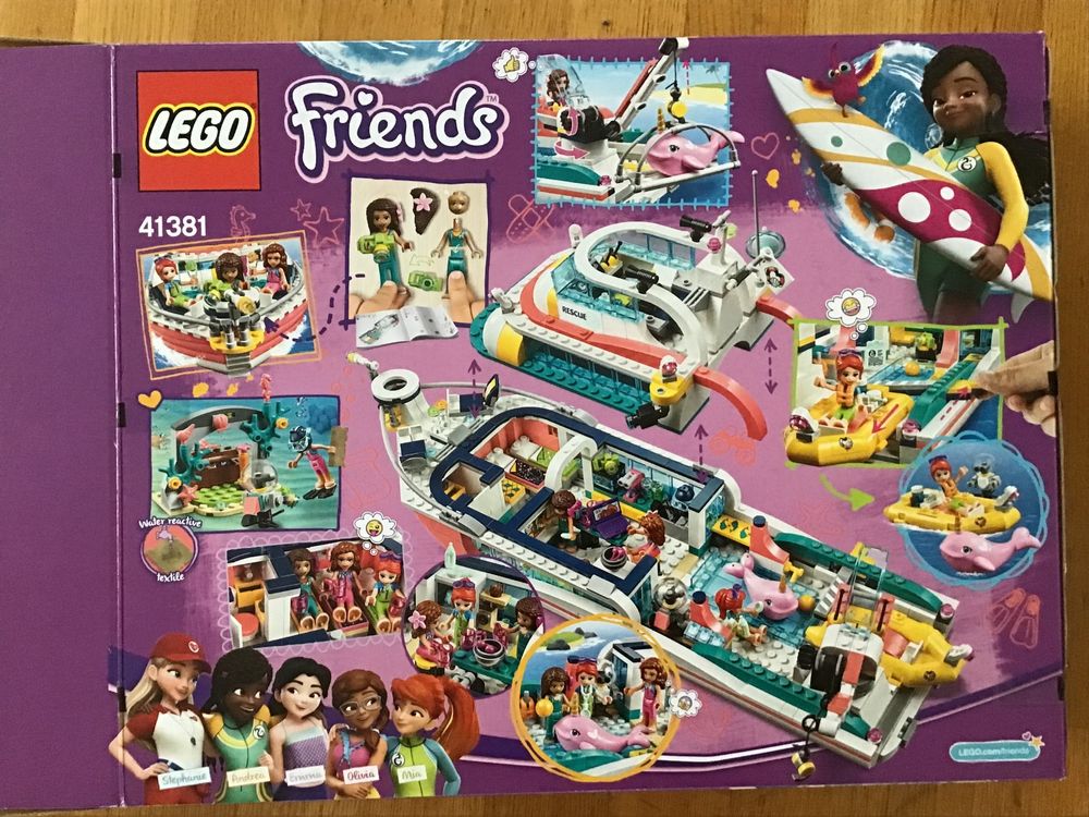 lego friends yacht 41381