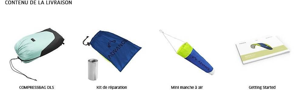 Flug- & Drachensport: Parapente ADVANCE SIGMA DLS 26 FIRE neuve – Neu und originalverpackt aus Miège von Bend2012 2
