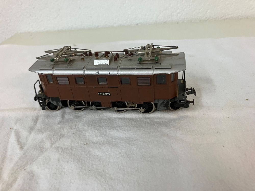 LM091 LILIPUT 112B Ho Train Locomotive électrique EBT 103 marron EUR