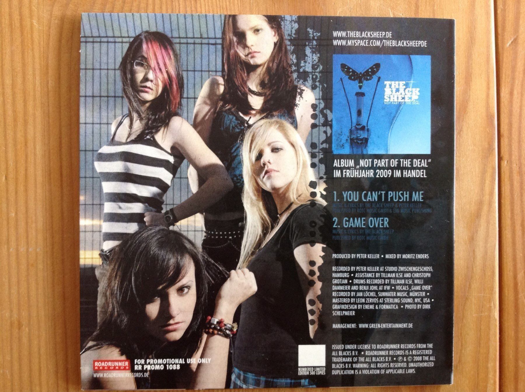 CD: The Black Sheep - You Can't Push Me – Nuovo (secondo la descrizione) da Aigle venduto da St_anger 1