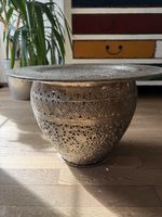 Orientalischer Beistelltisch Metall graviert 50 cm