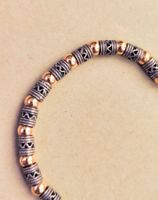 Bracelet en argent 925 – style artisanal – 19 cm