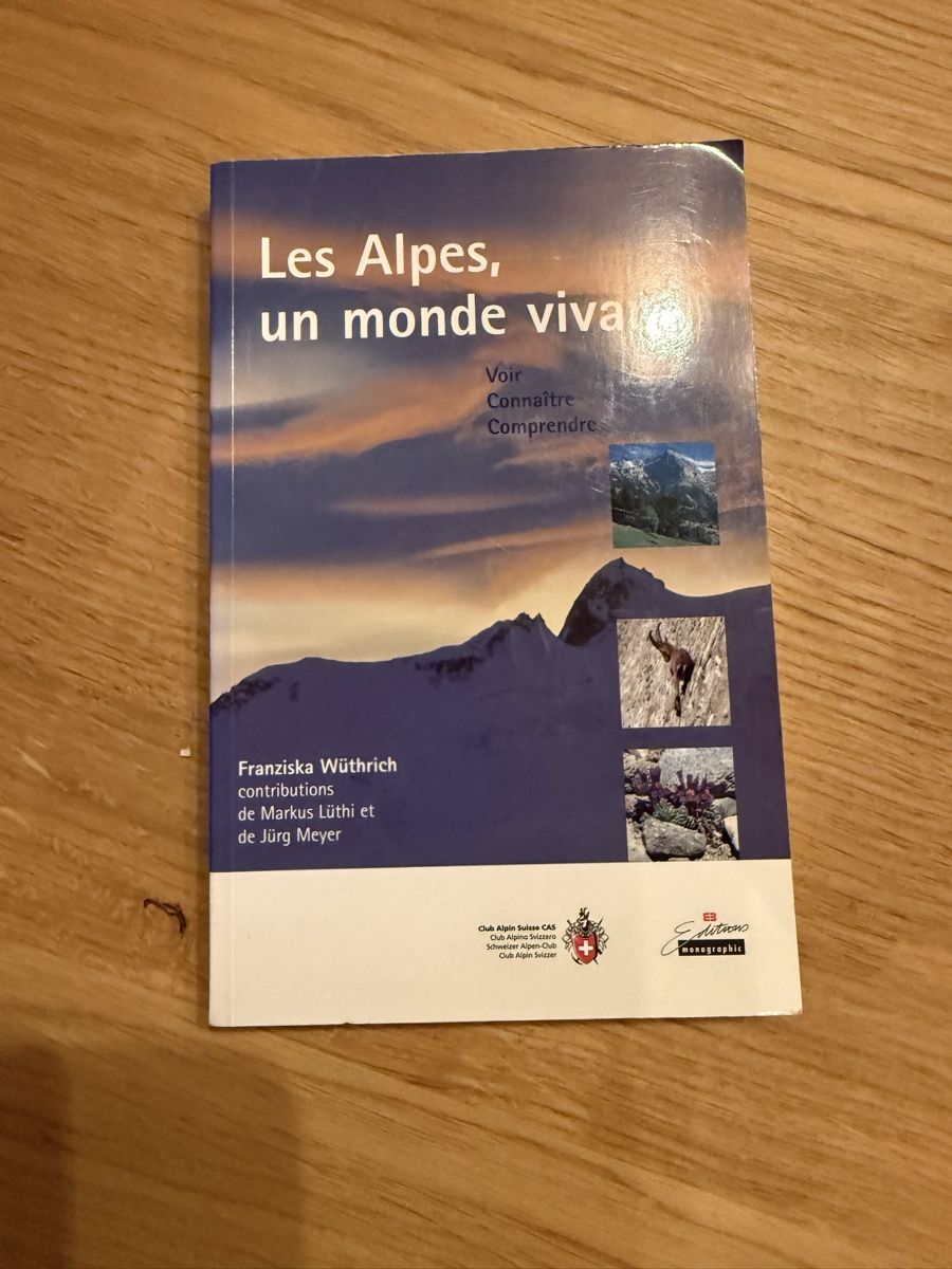 Libri: Les Alpes, un monde vivant – Nuovo (secondo la descrizione) da Martigny-Croix venduto da Gigivs