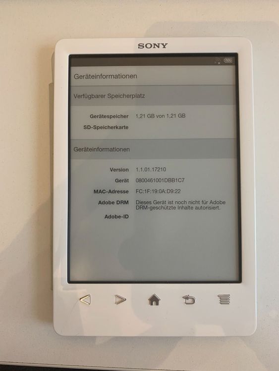 eBook Reader Sony Kaufen auf Ricardo