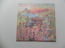 LP US Funk Fusion Jazz Band Weather Report 1976 Black Market