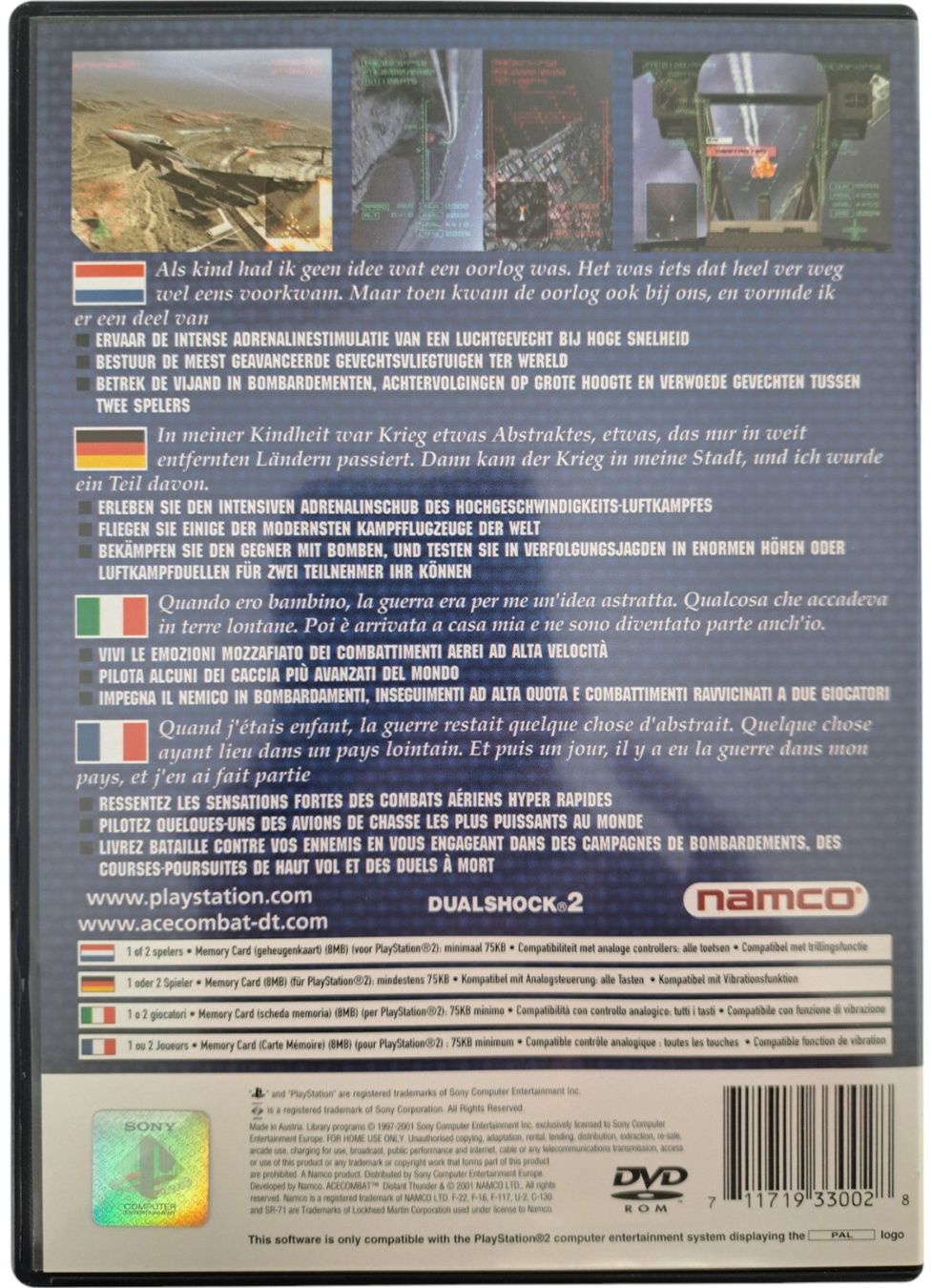 Spiele: Ace Combat Distant Thunder (Playstation 2/PS2) – Gebraucht aus Balgach von Wasnwasn 1