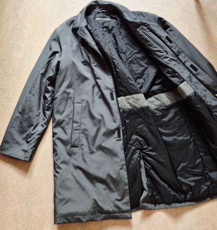 STRELLSON MANTEL JACKE 52 XL MODELL CARLTON ANTHRAZIT GRAU