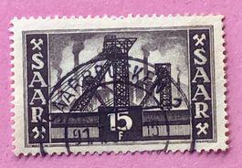 Briefmarken aus Saarland 1952 Ansichten des Saarlandes