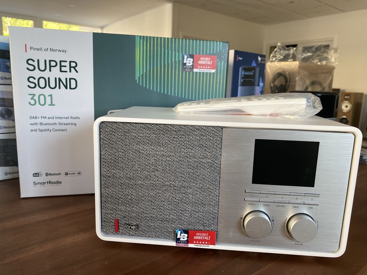 Radio: Digital Web Radio/DAB+/Bluetooth Pinell SUPERSOUND 301 White – Nuovo e nell'imballaggio originale da Ueberstorf venduto da Tommasomancini1947